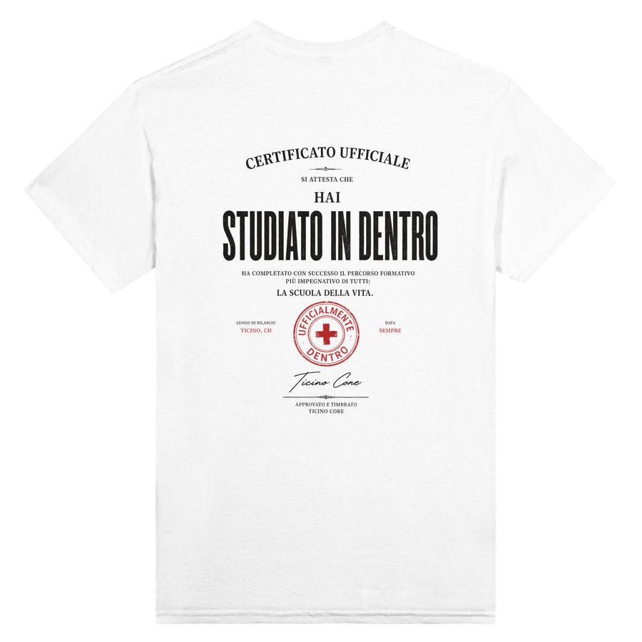 HAI STUDIATO IN DENTRO – Heavyweight Unisex T-Shirt | Ticino Core