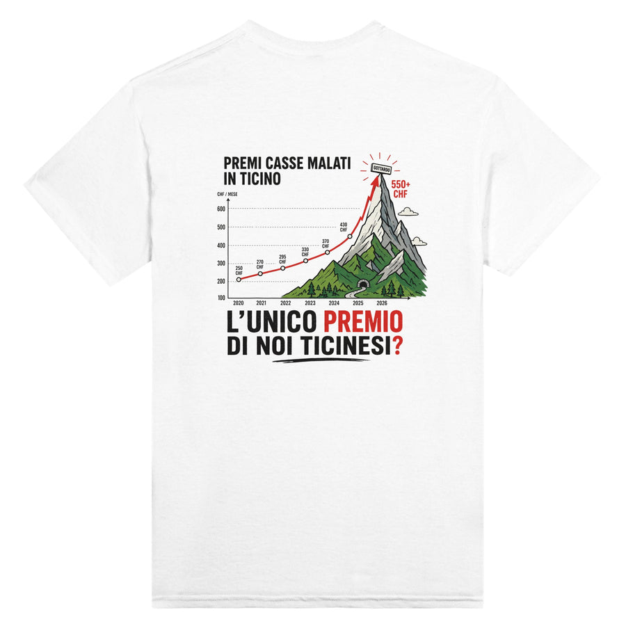 PREMI CASSE MALATI IN TICINO – Heavyweight Unisex T-Shirt | Ticino Core